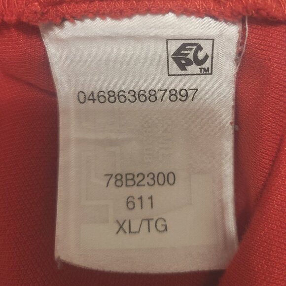 Tommy Hilfiger Red Pique Polo Shirt XL – Classic Fit - Picture 11 of 13